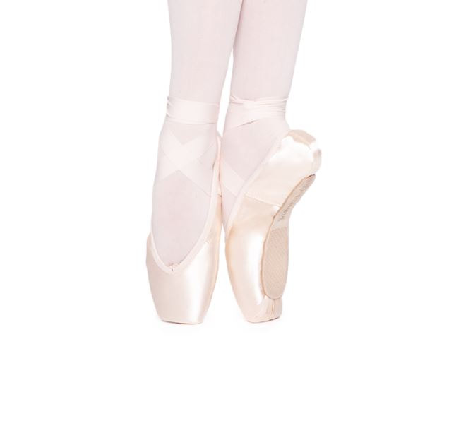 NEW Bloch Signature Rehearsal S0168L Pointe Shoes Pink